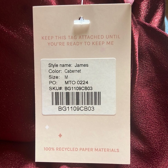 Size 8 Satin Dress. - Picture 2 of 5